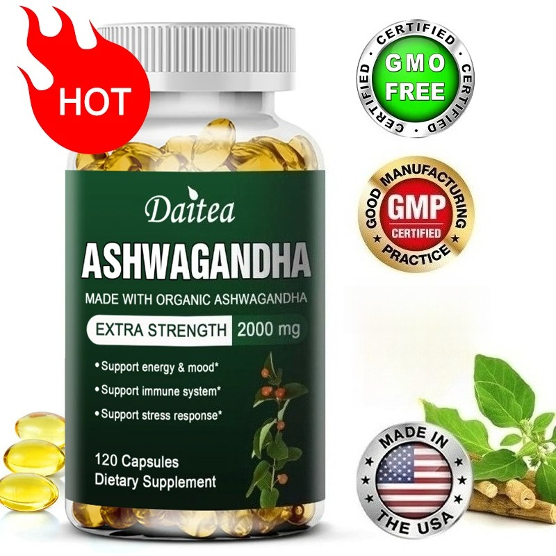 Garcinia Cambogia Extract - Daitea Organic Ashwagandha Extract Capsules 2000mg