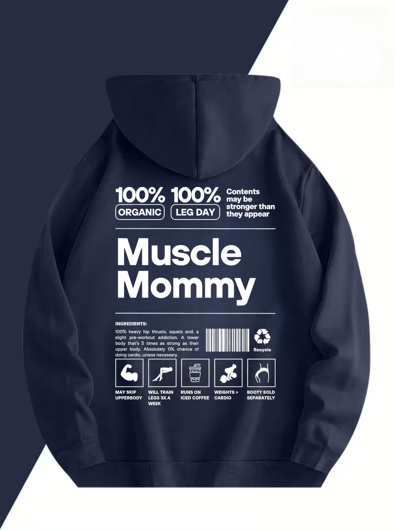 Fitness Fun Men's Hooded Sweat - T Nutrition Fitness 评论和价格